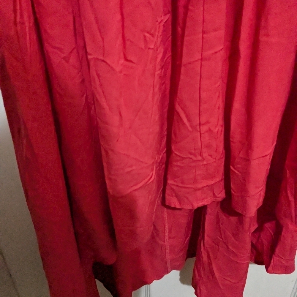 Lark & Ro Vibrant Red Maxi Dress XL NWOT - Picture 4 of 8